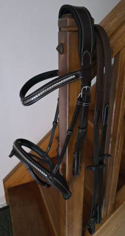 Bridon Jump In clencher taille cheval 