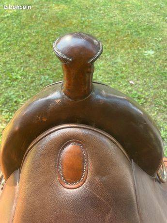 selle western sellerie artisanale (Sellerie NOEL), 18 pouces,
