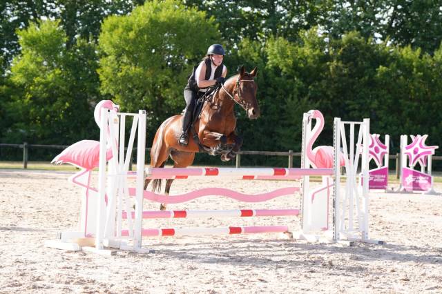 Ponette 9ans gagnante cso p1 et hunter am4