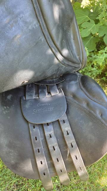 County Stabilizer 17,5" M &ndash; selle d&rsquo;obstacle noire &ndash; ex