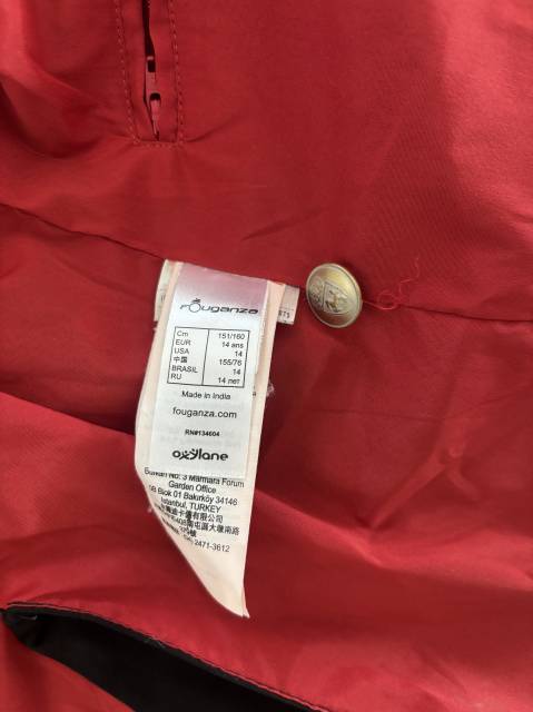 Veste concours &eacute;quitation 