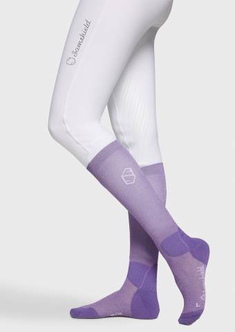 Chaussettes paillet&eacute;es Balzane Glitter SS26 - Samshield - Confort et technicit&eacute;