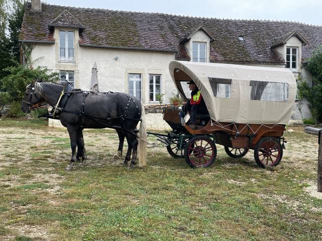 A vendre chariot western / camping-car