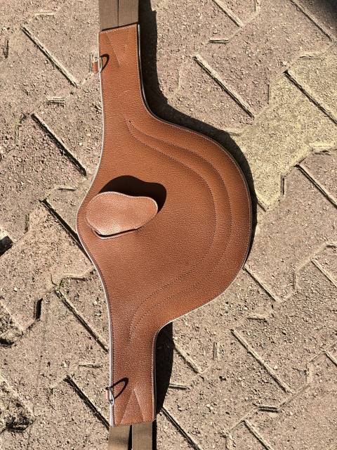 Sangle Bavette marron 125