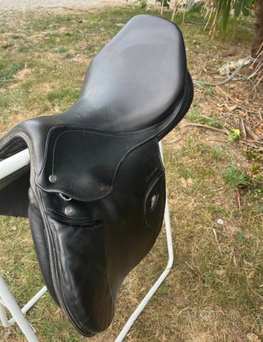 Selle fouganza mixte cuir 17&acute;5