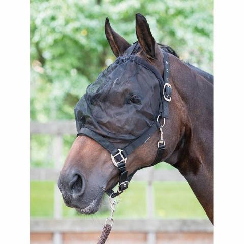 Licol anti-mouches avec masque - Harry's Horse - Réglable