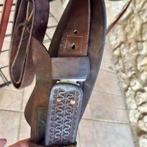Selle reinning pool&rsquo;s quarter 16&rsquo; avec sangle et padd