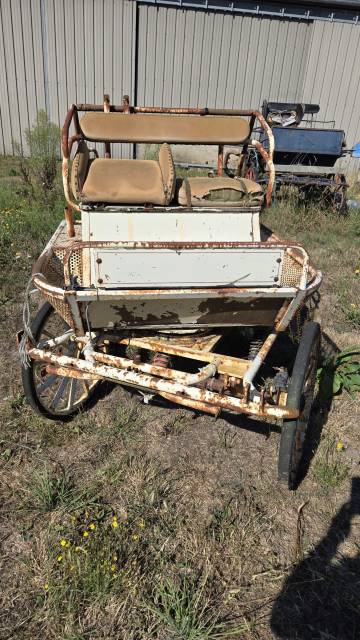 Voiture d'attelage petit marathon