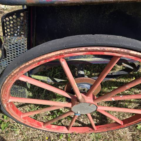Voiture d'attelage grand marathon