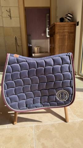 Tapis de selle Harcour bleu
