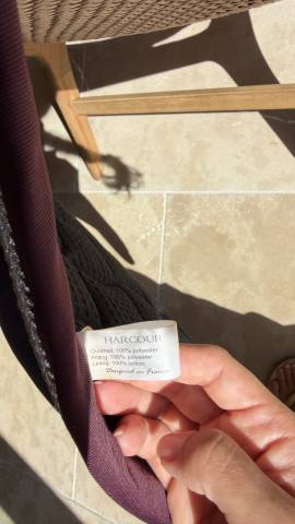 Tapis de selle Harcour bleu