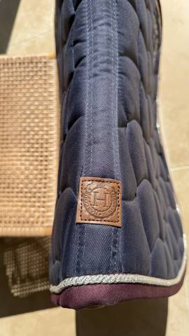 Tapis de selle Harcour bleu