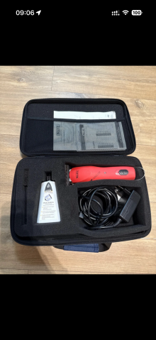 Tondeuse cheval Wahl KM Cordless – Sans fil – Quasi neu