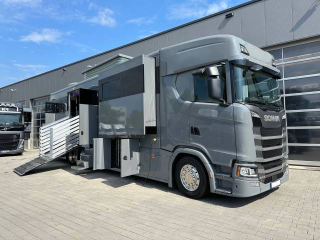 Scania s450 hti professional double pop out & pop up