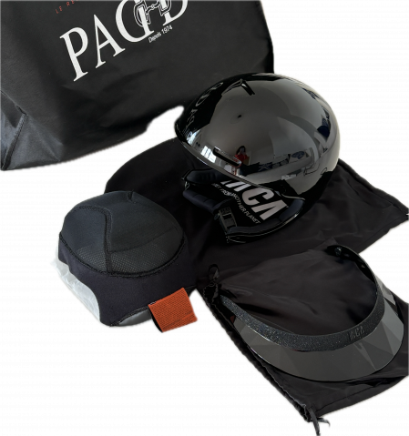 Casque NACA COMÈTE XP NEUF BLACK GLOW M-L 57/58