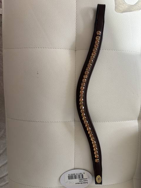 Frontal strass havane strasstopaze Horse Fitforme Int. 