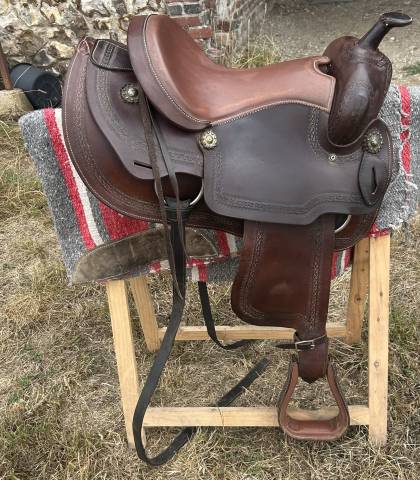 Selle western 14 pouces
