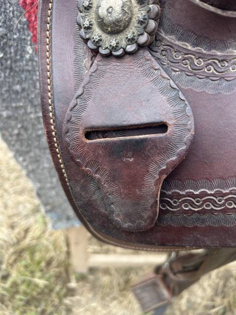 Selle western 14 pouces
