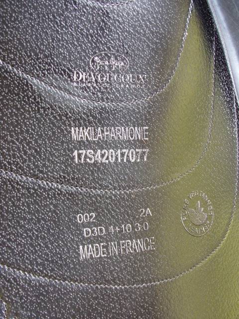 Selle Dressage Devoucoux Makila Harmonie 17'5