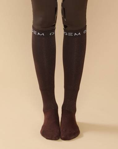 Chaussettes Jelly Brownie - GEM - Fil paillet&eacute;
