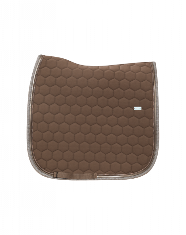 Tapis de selle Atlas Brownie Dressage - GEM - Strass et paillettes