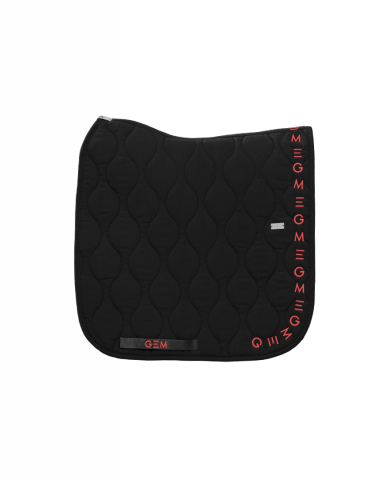 Tapis de selle Essentiel Noir dressage – GEM