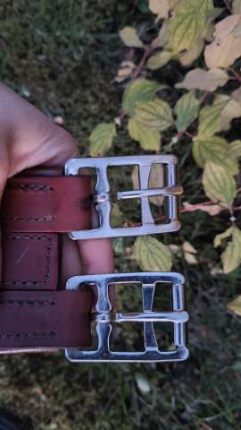 Sangle 135 cuir marron 