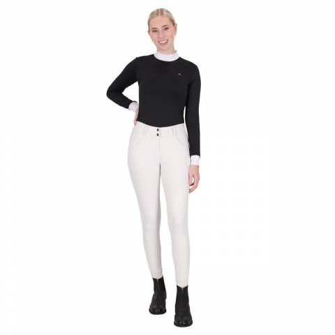Polo de concours manches longues Amilara - QHP - Tissu technique extensible