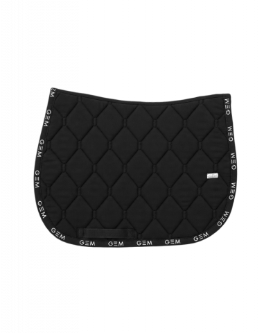 Tapis de selle LOVE - GEM - Tissu paillet&eacute; mixte