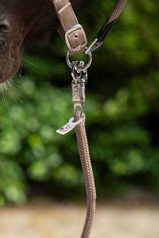 Longe Carlotta Panic 1.80m - HKM - Mousqueton anti panique