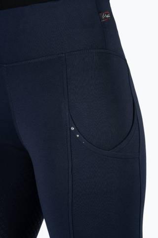 Legging Cosy II Style Full Grip - HKM - Pantalon d'&eacute;quitation chaud