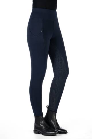 Legging Cosy II Style Full Grip - HKM - Pantalon d'&eacute;quitation chaud