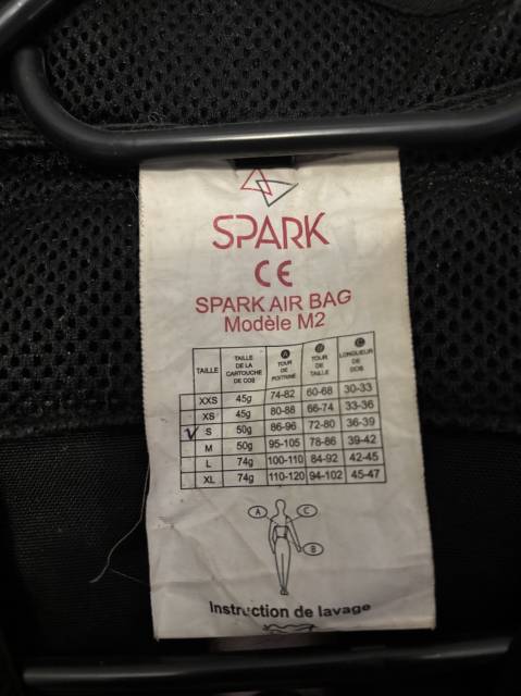 Air bag spark 