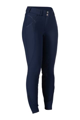 Pantalon d'&eacute;quitation Softshell Hiver - HKM - Grip silicone