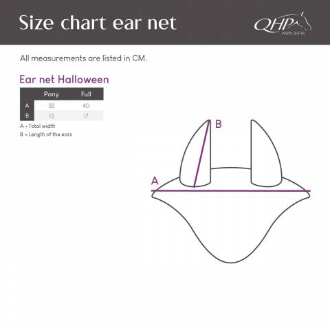 Bonnet anti-mouches Halloween - QHP - Design fantomatique