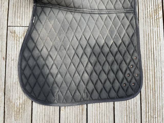 TAPIS EQUITATION NOIR AVEC STRASS DECATHLON