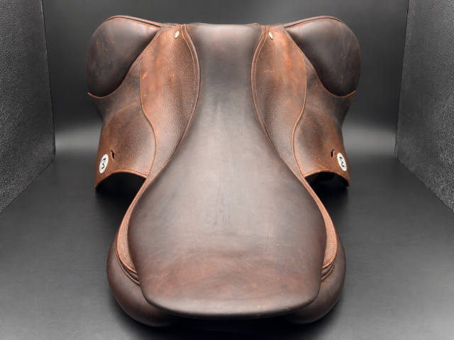 Selle Meyer Selles France en cuir marron &ndash; 18 pouces 