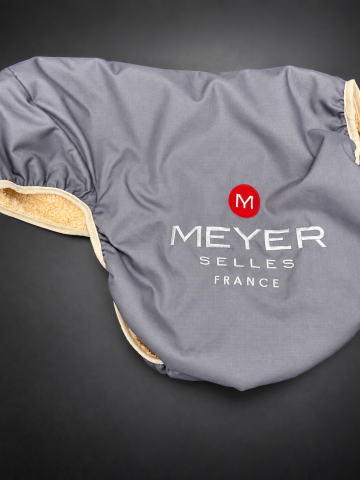 Selle Meyer Selles France en cuir marron &ndash; 18 pouces 