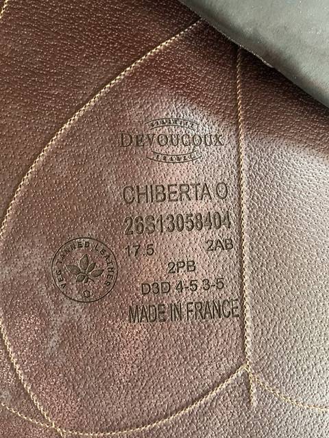 Selle Devoucoux Chiberta O Neuve 17.5