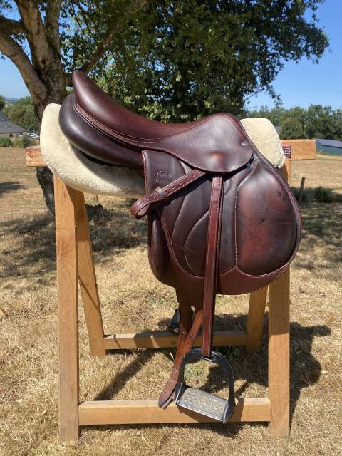 Selle monoquartier Devoucoux Chiberta O 17,5" (2020)
