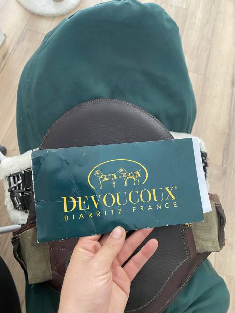 Selle monoquartier Devoucoux Chiberta O 17,5" (2020)