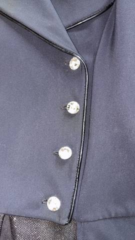 Veste frac noire Lamantia couture 40