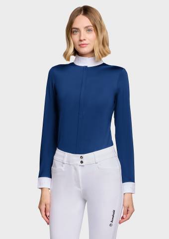Polo de concours Aline Floral - Samshield - High stretch, anti-UV