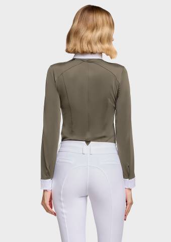 Polo de concours Aline Floral - Samshield - High stretch, anti-UV