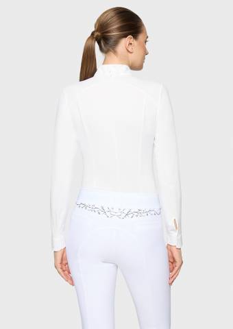 Polo de concours Aline Floral - Samshield - High stretch, anti-UV
