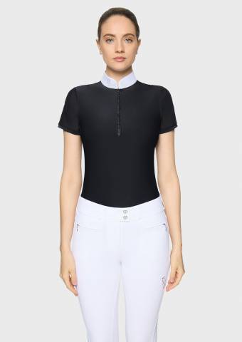 Polo de concours Aliosha manches courtes - Samshield - Tissu respirant