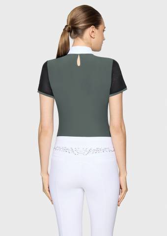 Polo de concours Aliosha manches courtes - Samshield - Tissu respirant