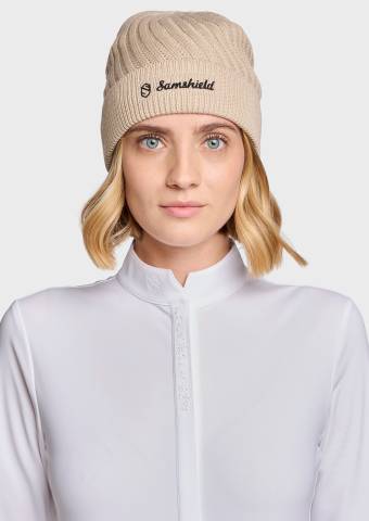 Bonnet Izia - Samshield - Maille fine en laine m&eacute;rinos