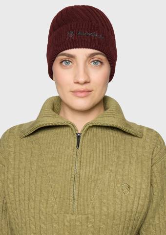 Bonnet Izia - Samshield - Maille fine en laine m&eacute;rinos