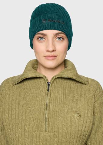 Bonnet Izia - Samshield - Maille fine en laine mérinos